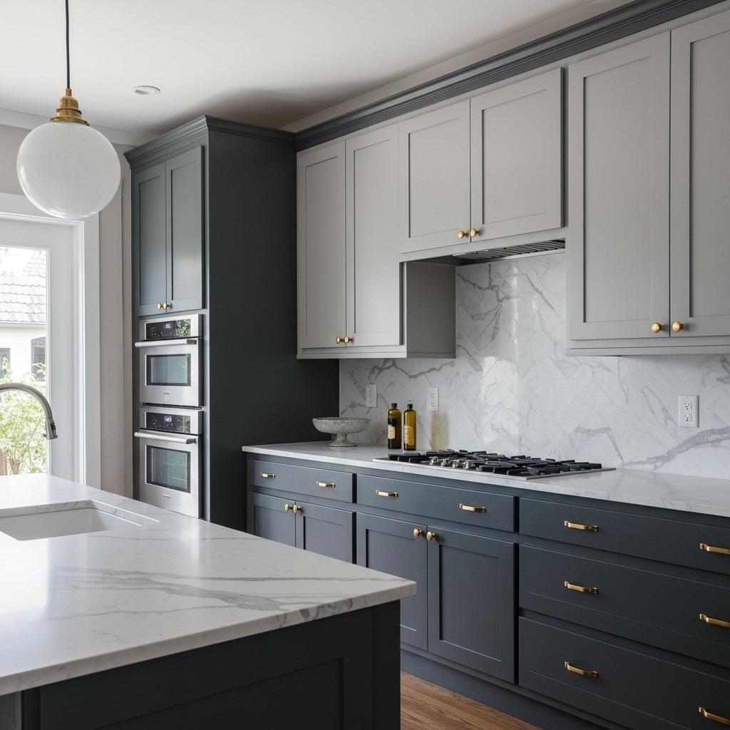 Charcoal Gray and Light Gray Sophistication