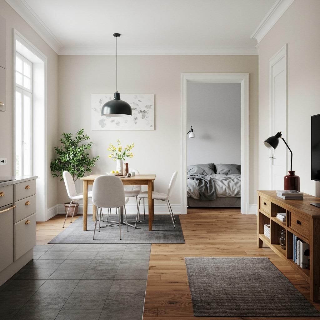 Create Zones with Different Flooring