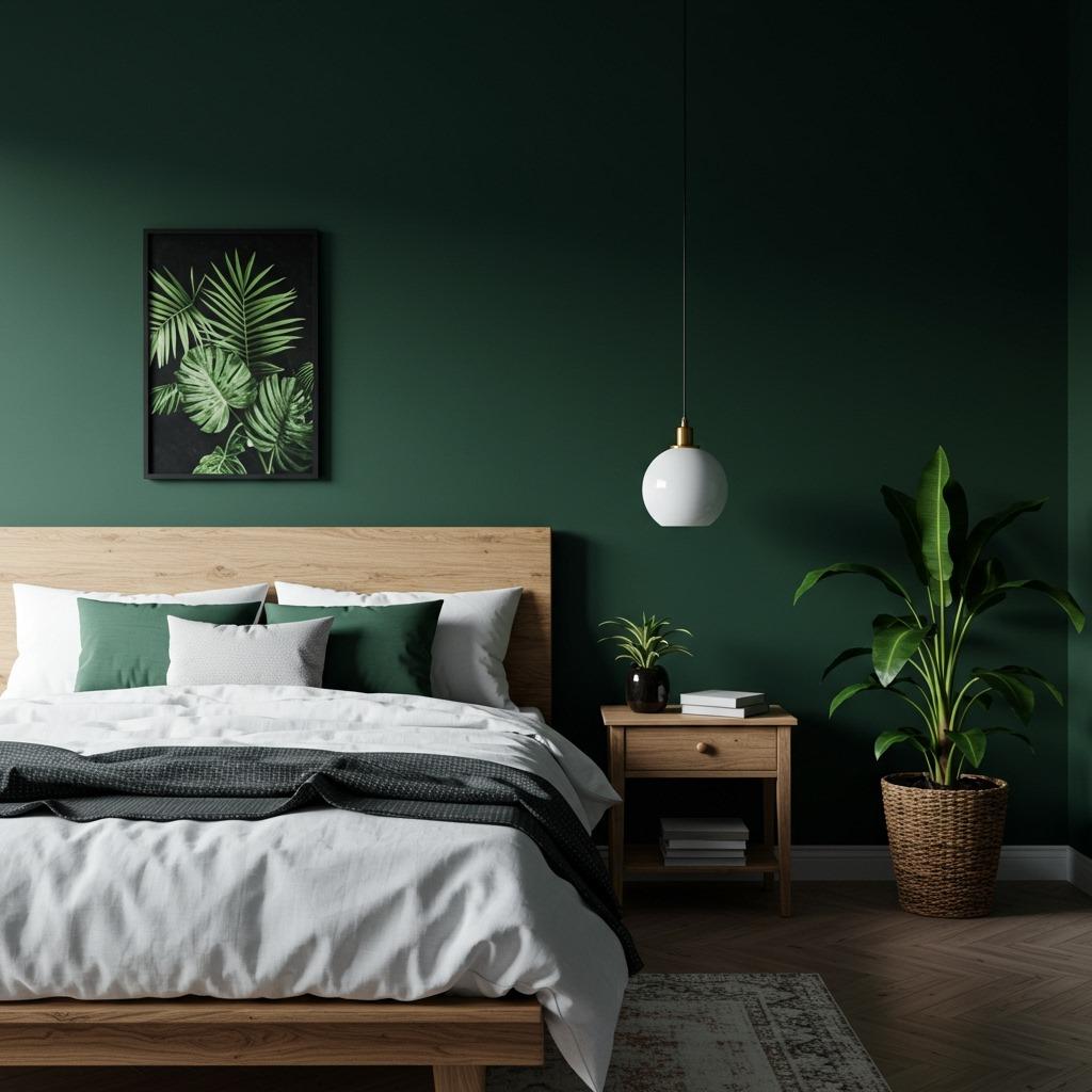 Deep Forest Green Retreat