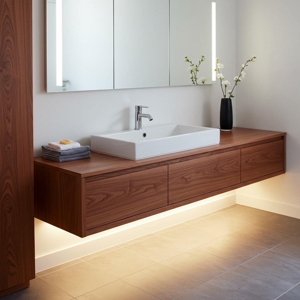 Embrace the Floating Vanity Magic