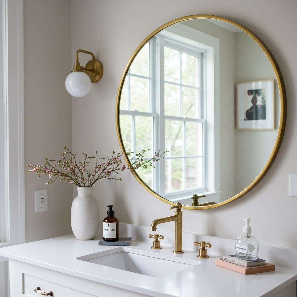 Go Big with a Statement Mirror