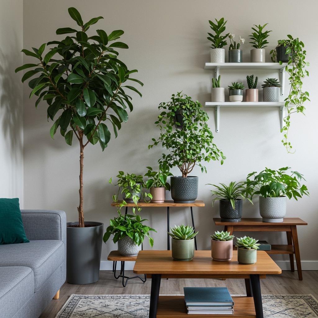 Incorporate Plants for Natural Warmth