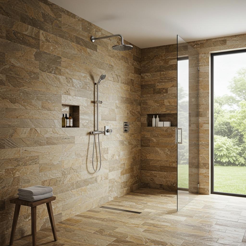 Install a Rainfall Showerhead