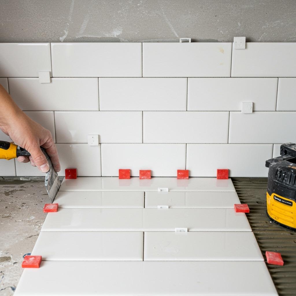 Install a Subway Tile Backsplash