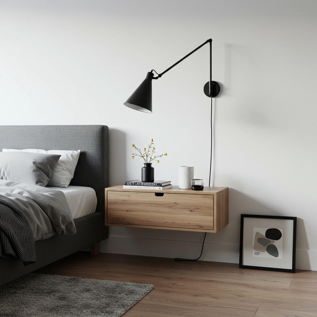 Install Floating Nightstands