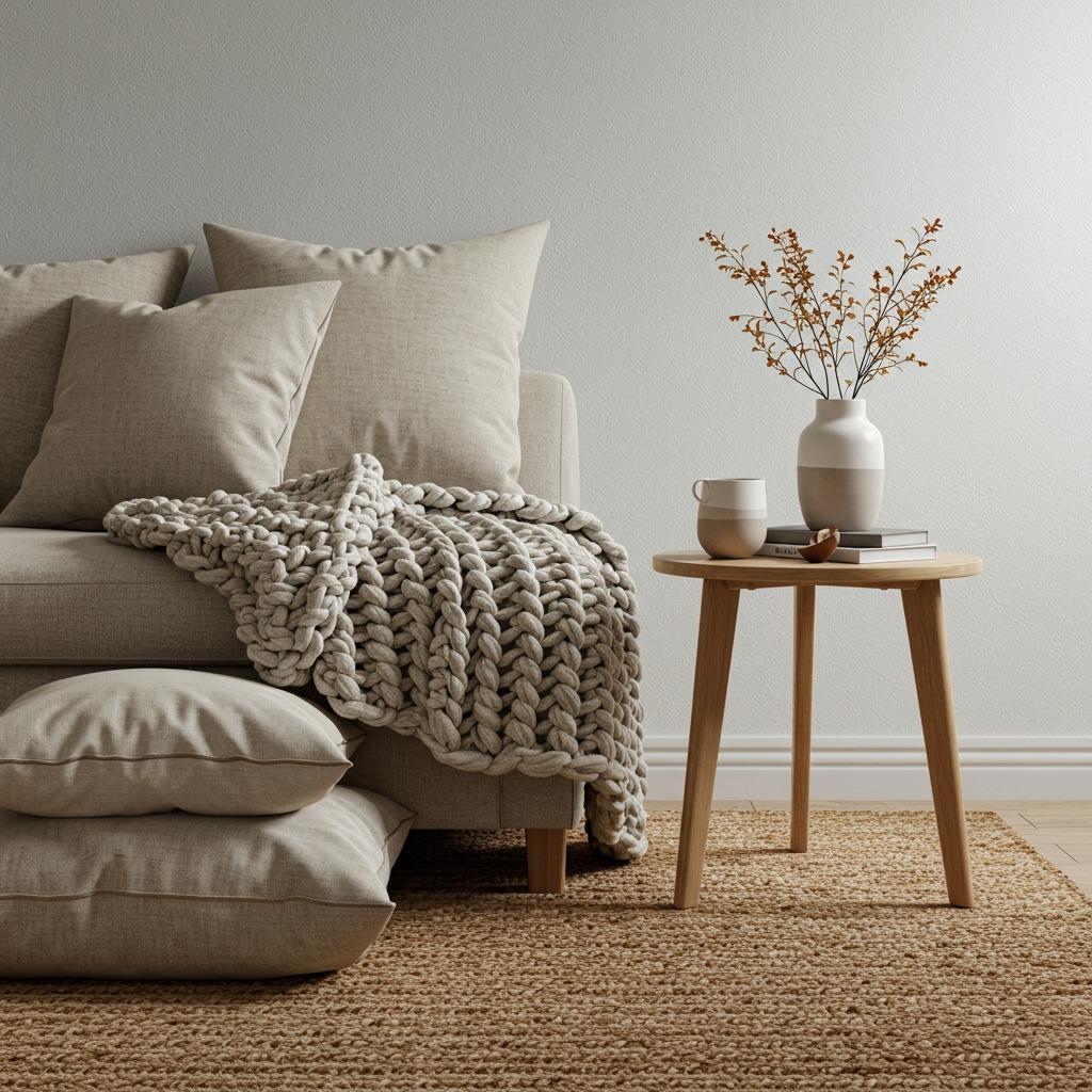 Layer Textures for Cozy Minimalist Living