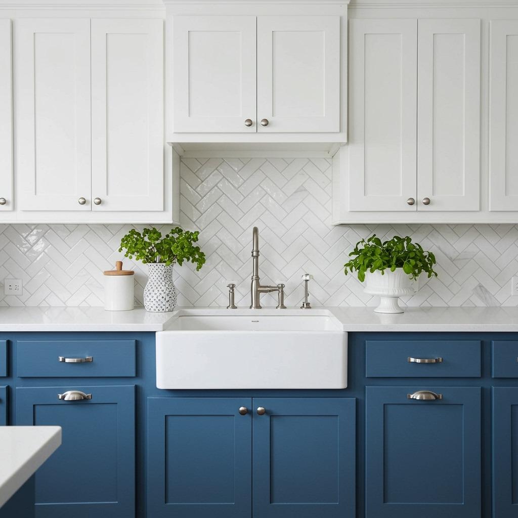 Soft Blue and Bright White Freshness