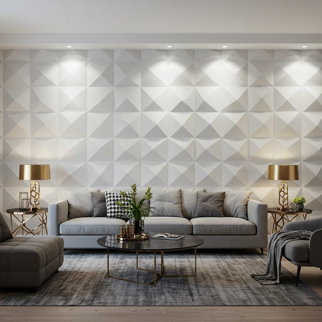 3D Textured Wall Panels