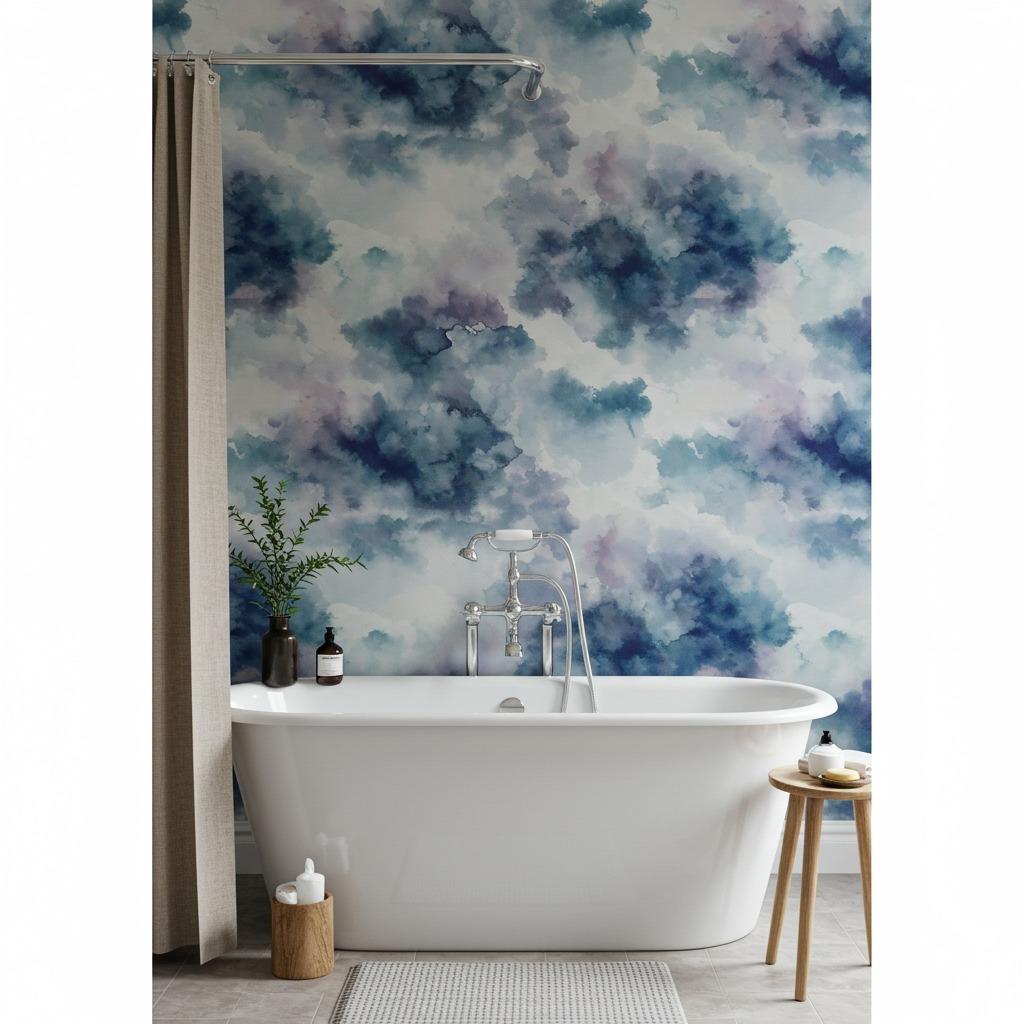 Abstract Watercolor Washes