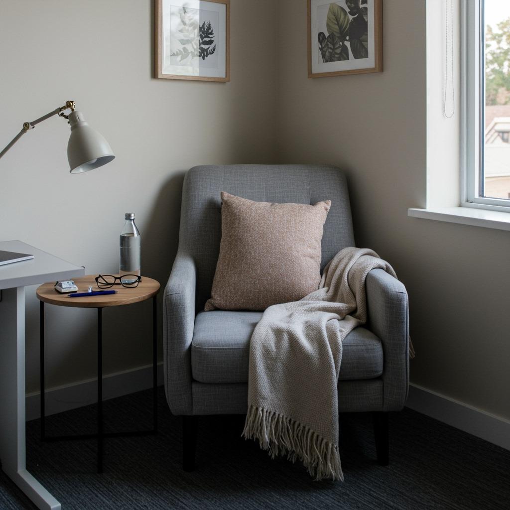 Add Comfort Features for Long Work Sessions