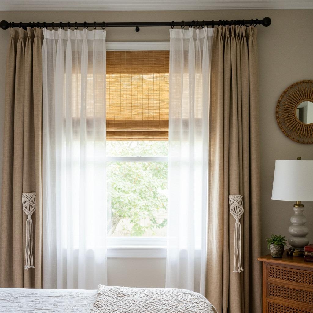 Add Texture Through Window Treatments