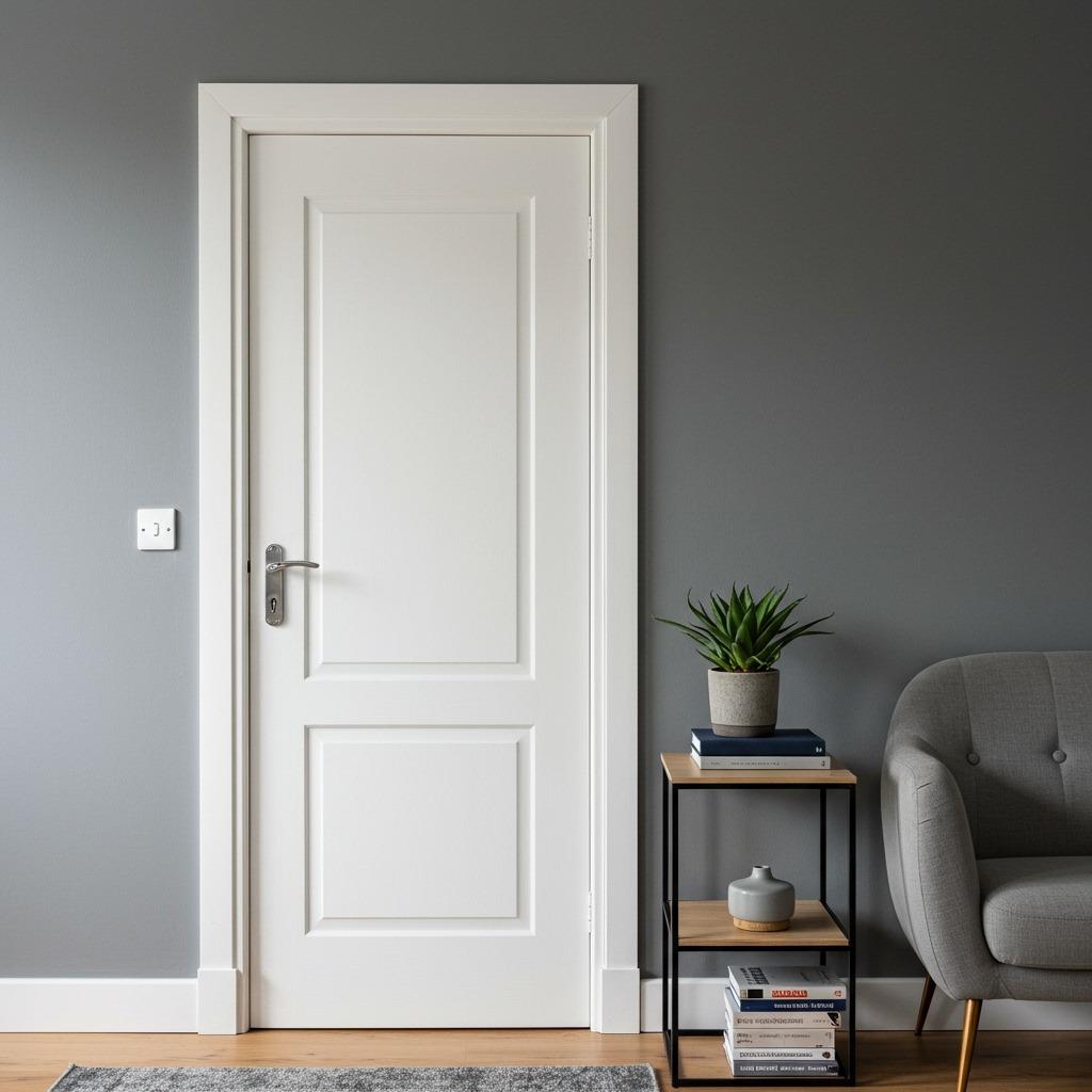 Add Trim to Builder-Grade Doors