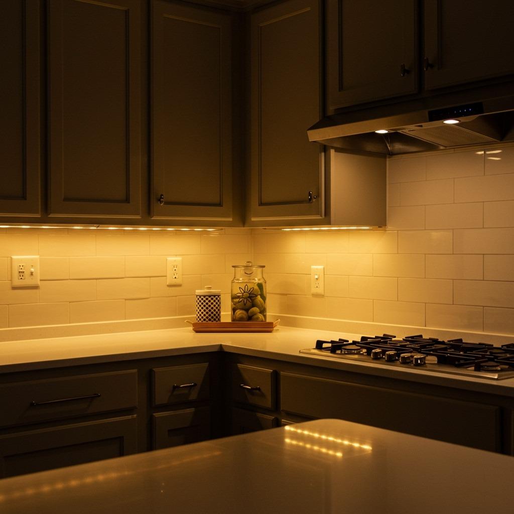 Add Under-Cabinet Lighting