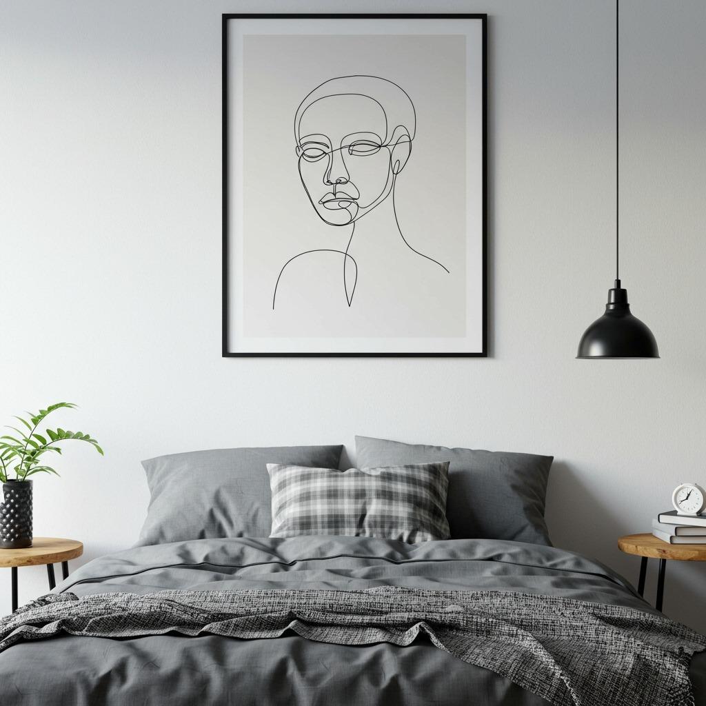 Add Visual Interest with Minimalist Art