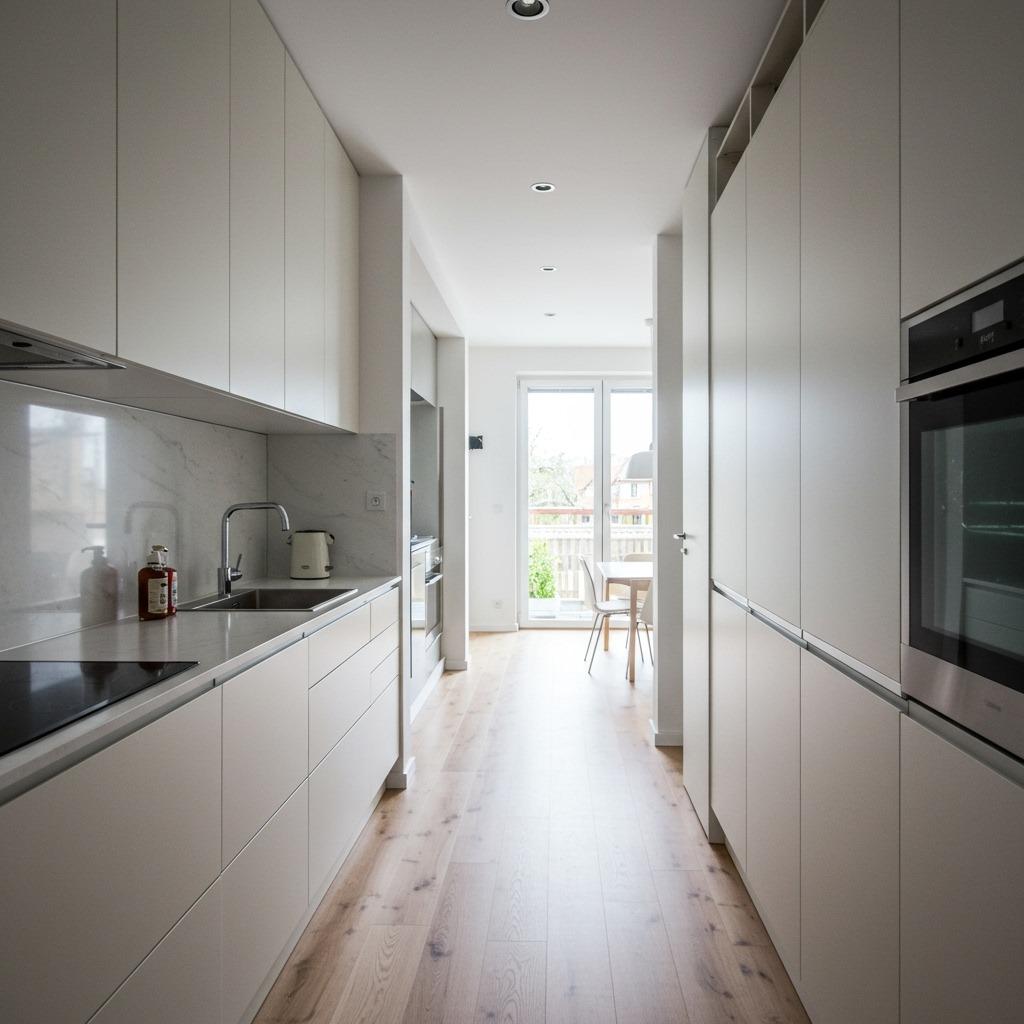 Back-to-Back Kitchen and Living Storage