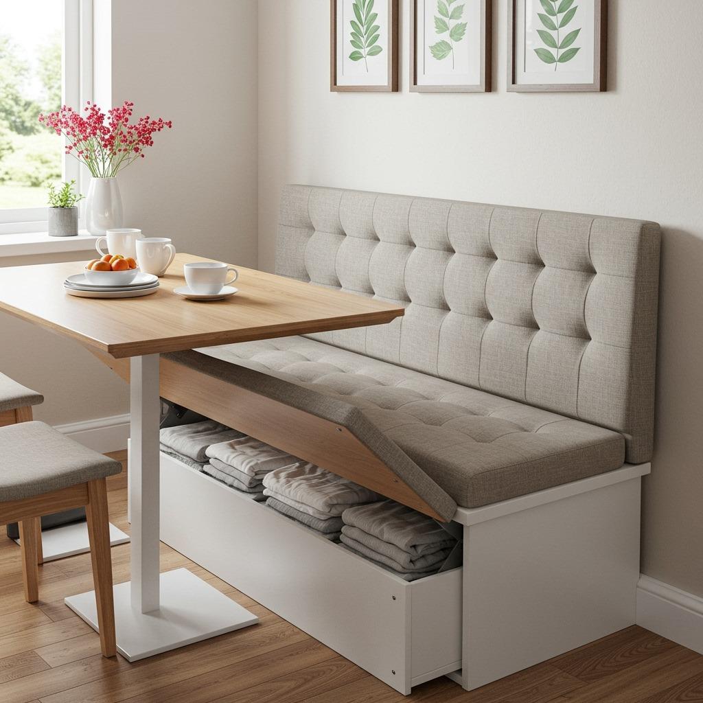 Bench Seating with Storage