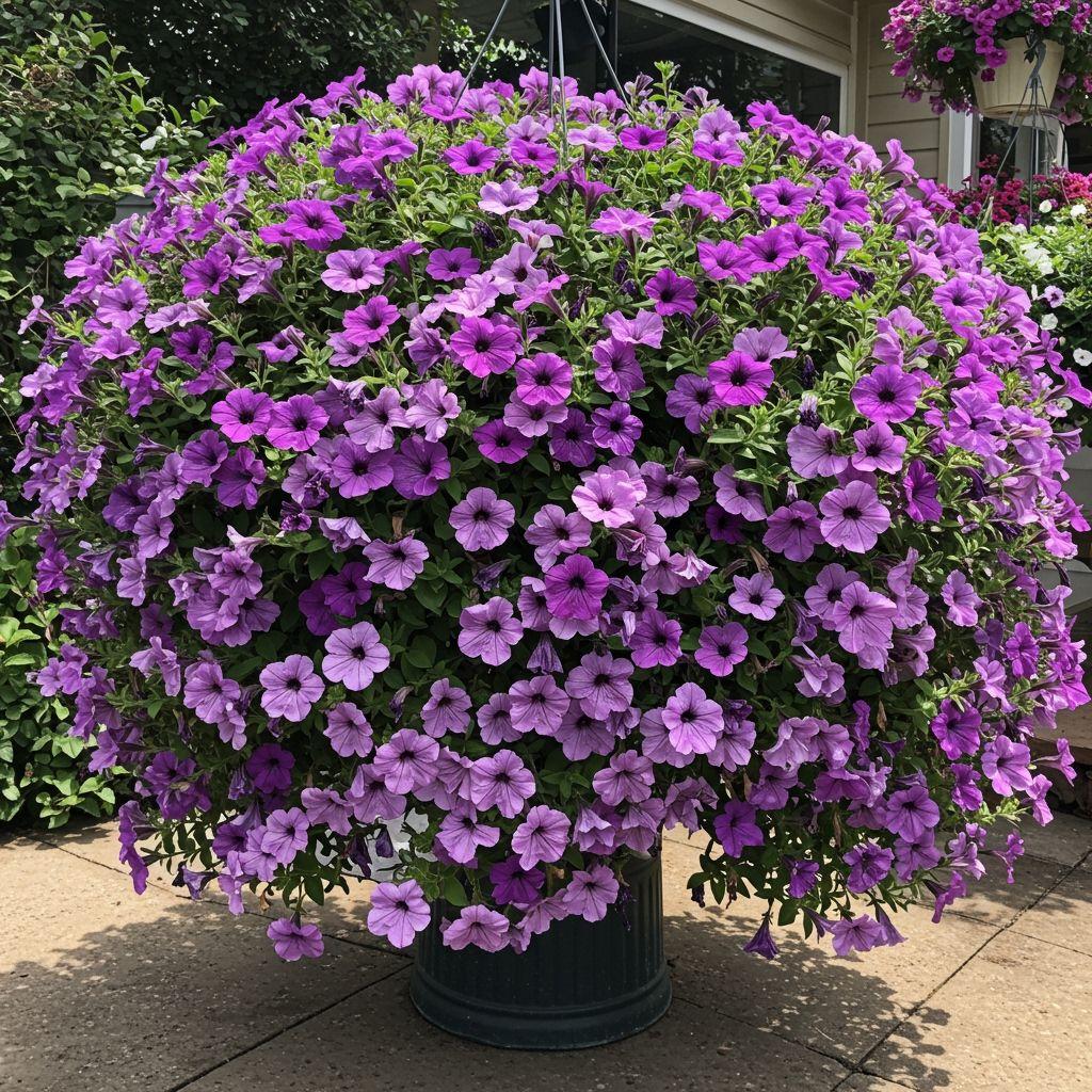 Cascading Petunias