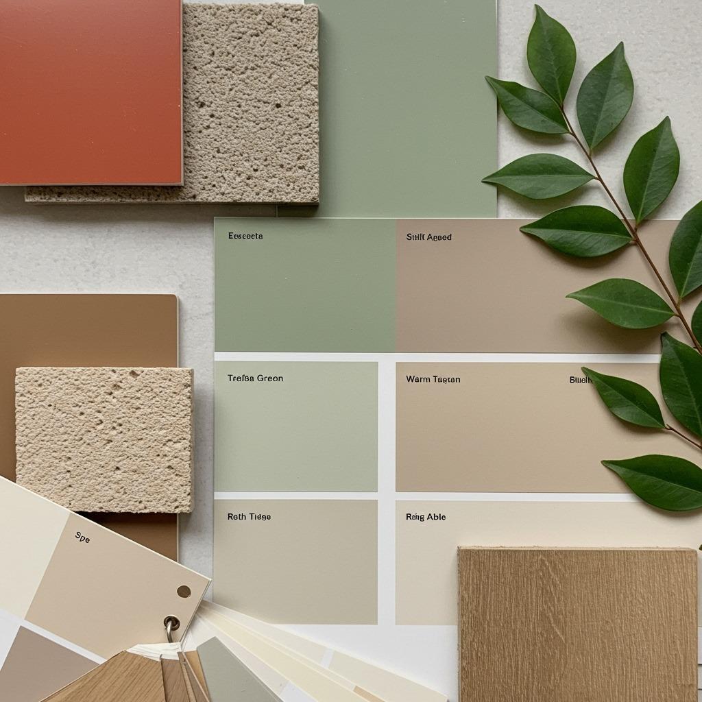 Choose an Earthy Color Palette That Grounds the Space