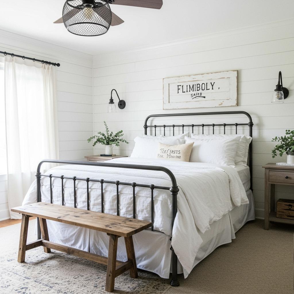 Classic White Shiplap Sanctuary