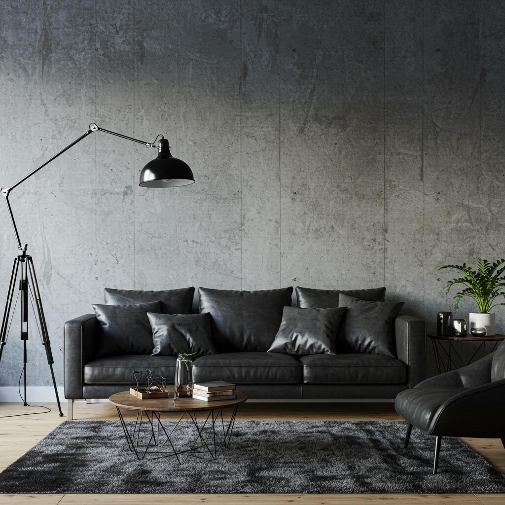 Concrete or Industrial Finish