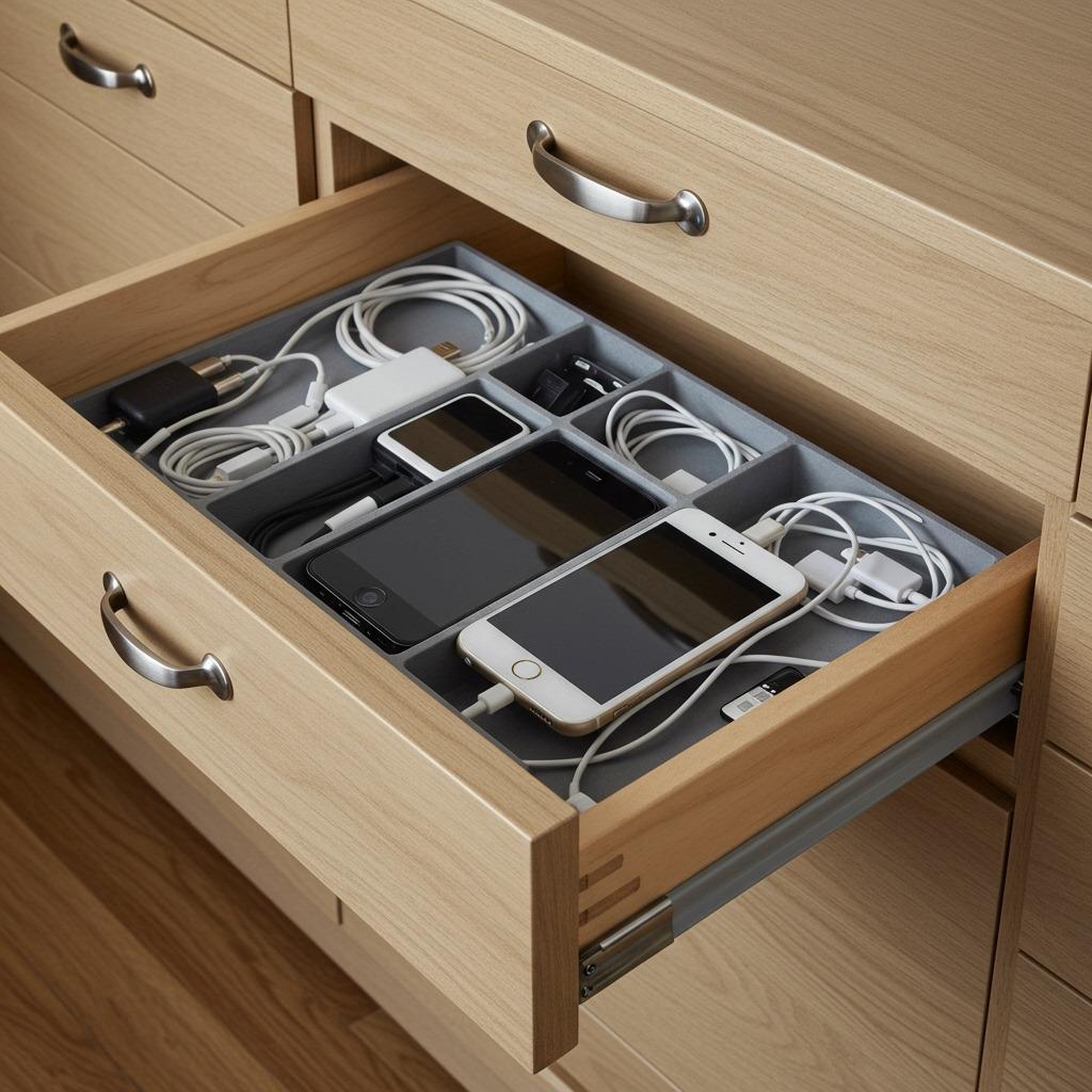 Create a Charging Station Drawer