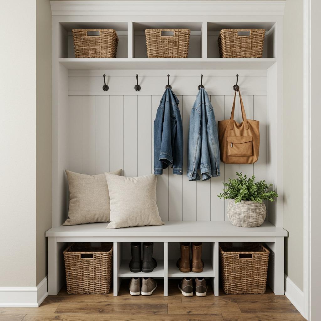 Create a Mudroom Drop Zone