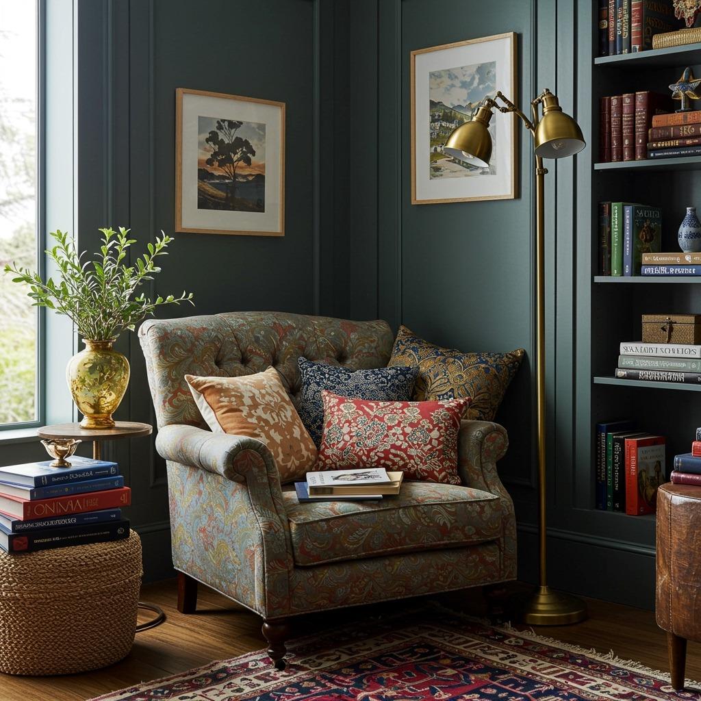 Create Cozy Reading Nooks Within the Space