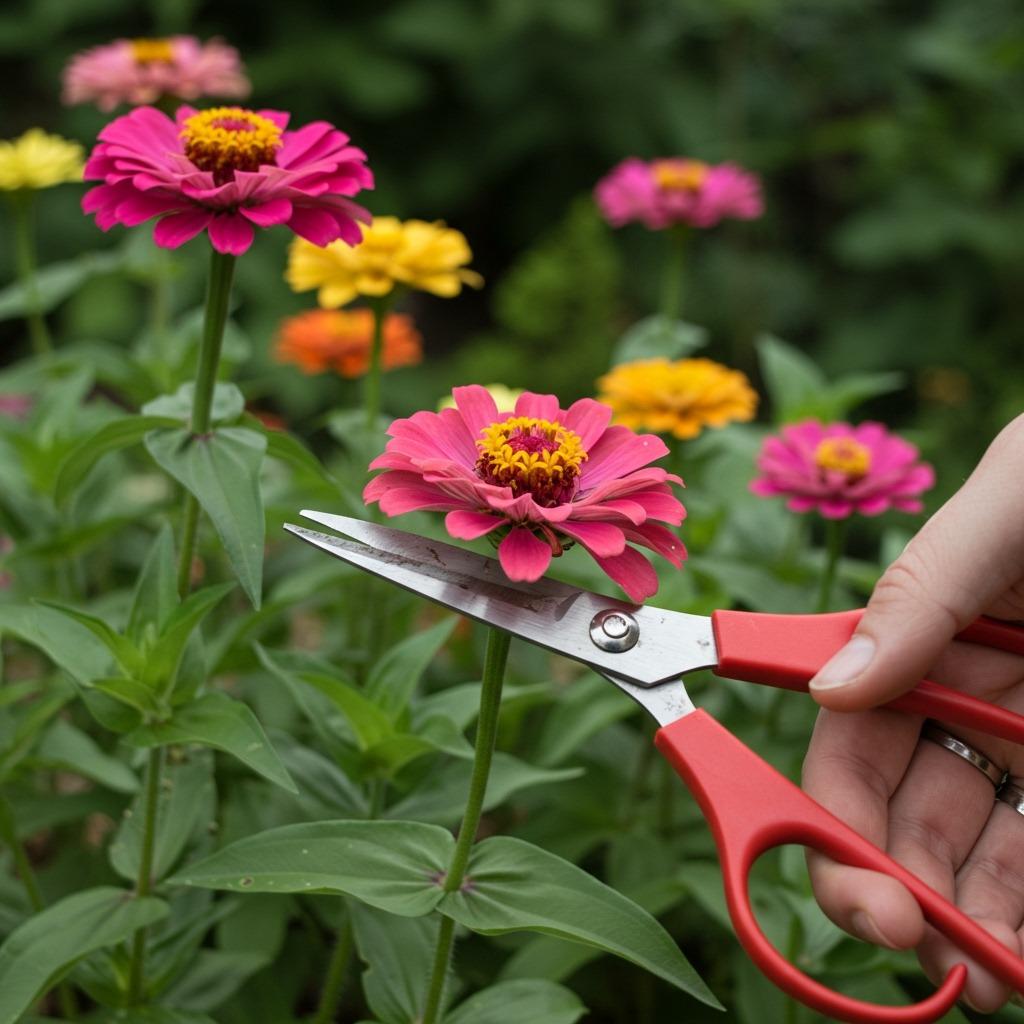 Deadhead Flowers for More Blooms