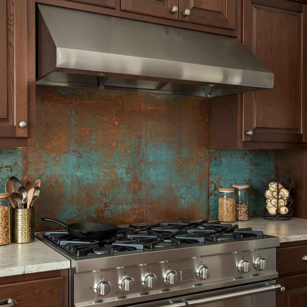 Distressed Metal Panels