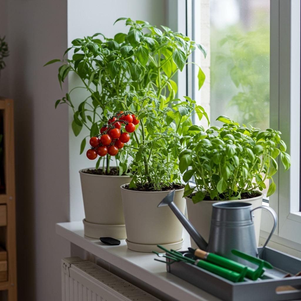 Edible Indoor Garden