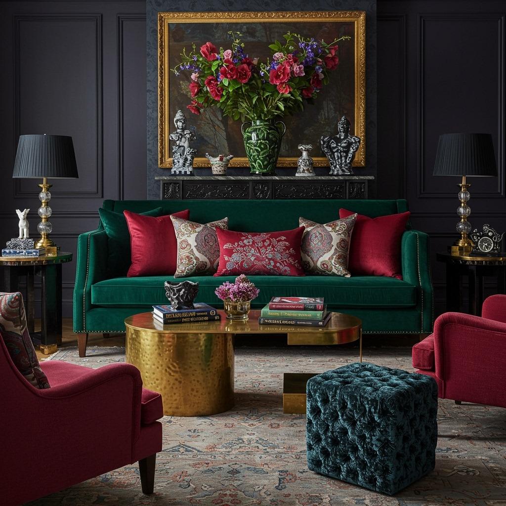 Embrace Jewel Tones for Richness