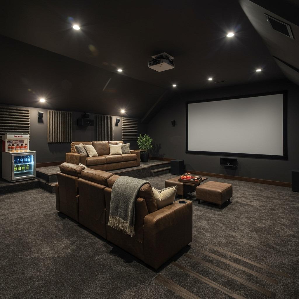 Entertainment Zone with Home Theater