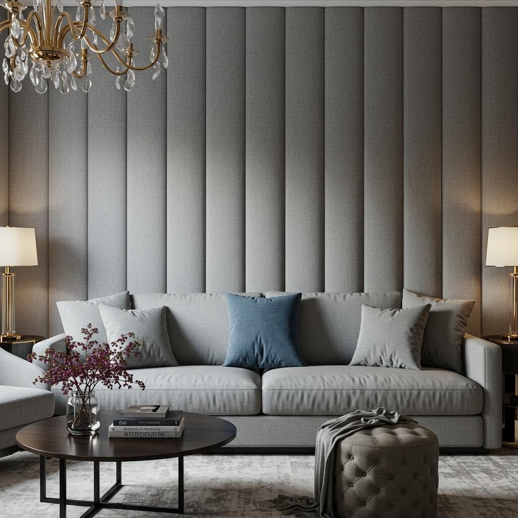 Fabric Panels or Upholstered Wall