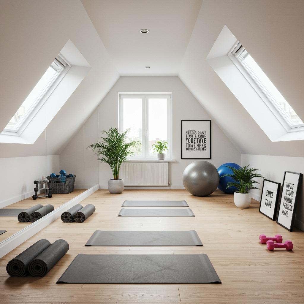 Fitness Room and Yoga Studio