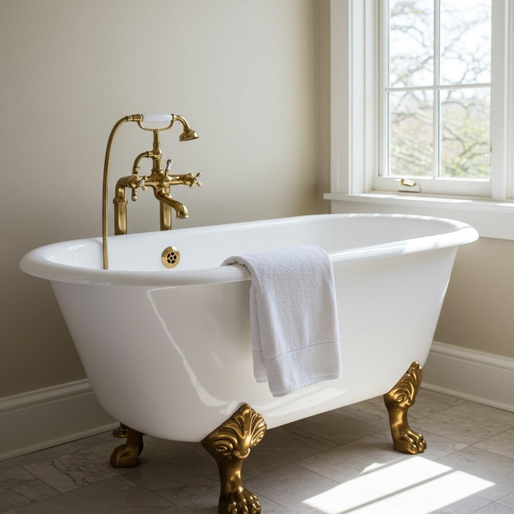 Freestanding Clawfoot Tub