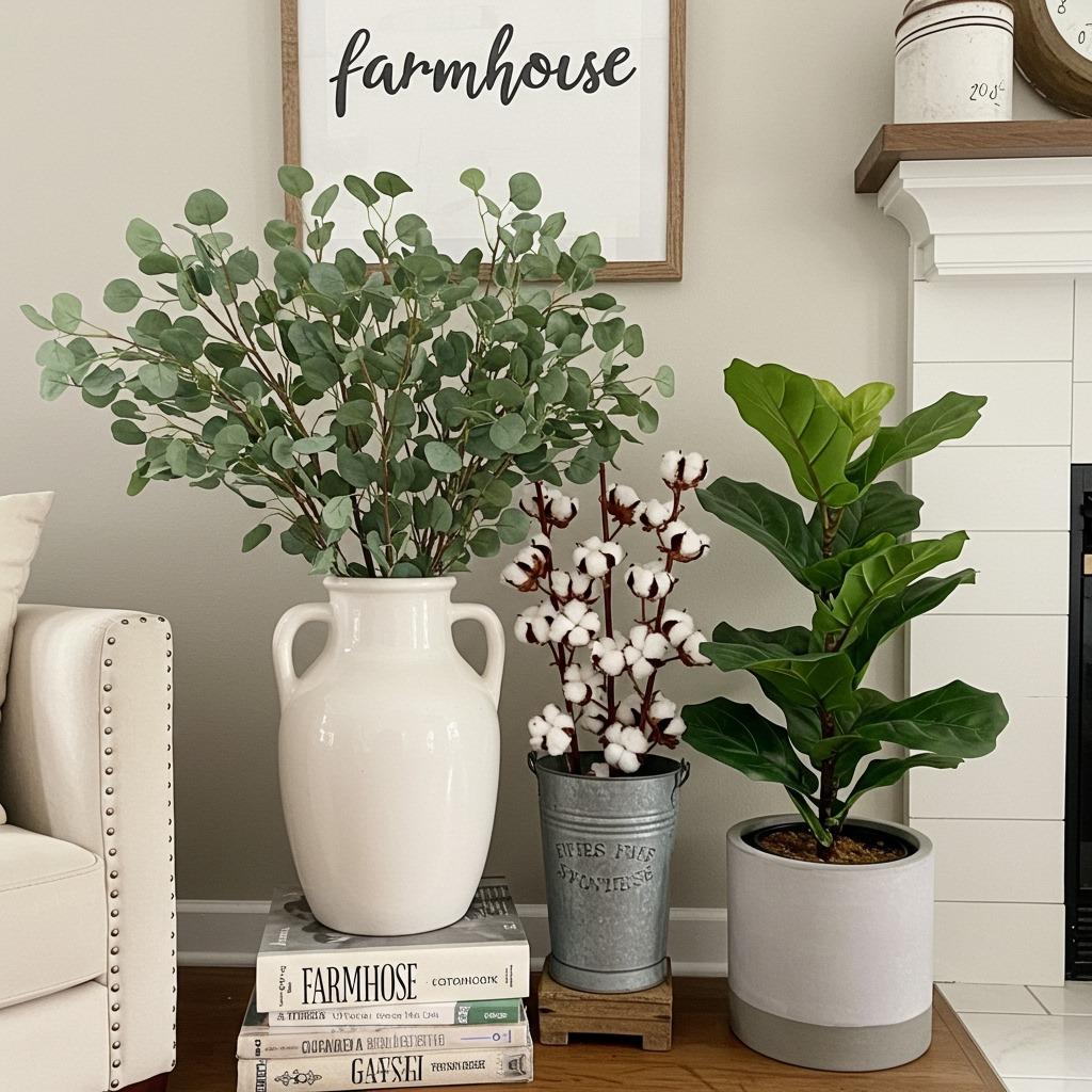 Fresh Greenery and Natural Elements