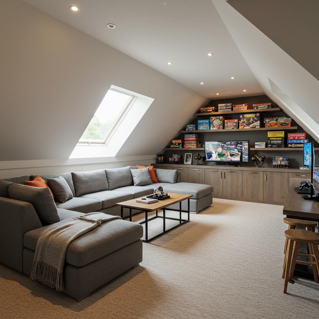 Game Room and Lounge Space