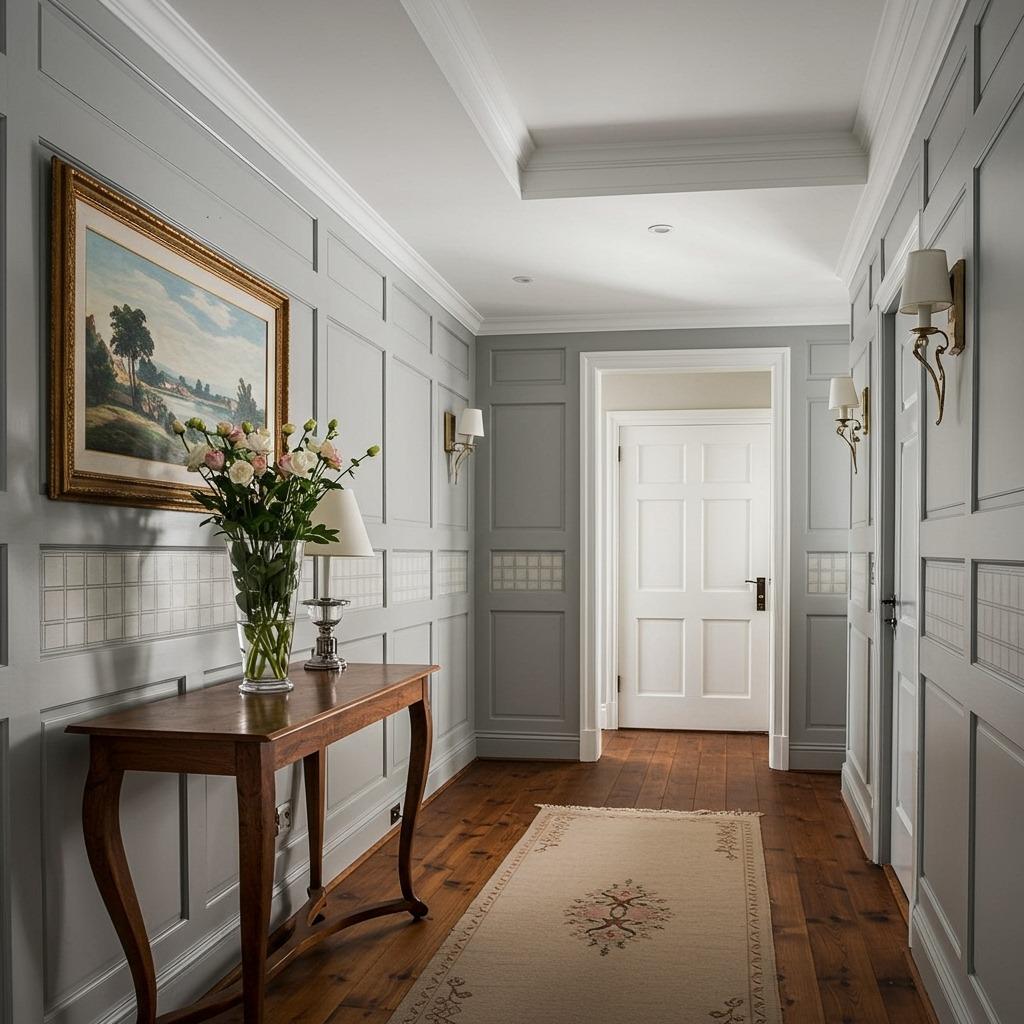 Grid Panel Wainscoting