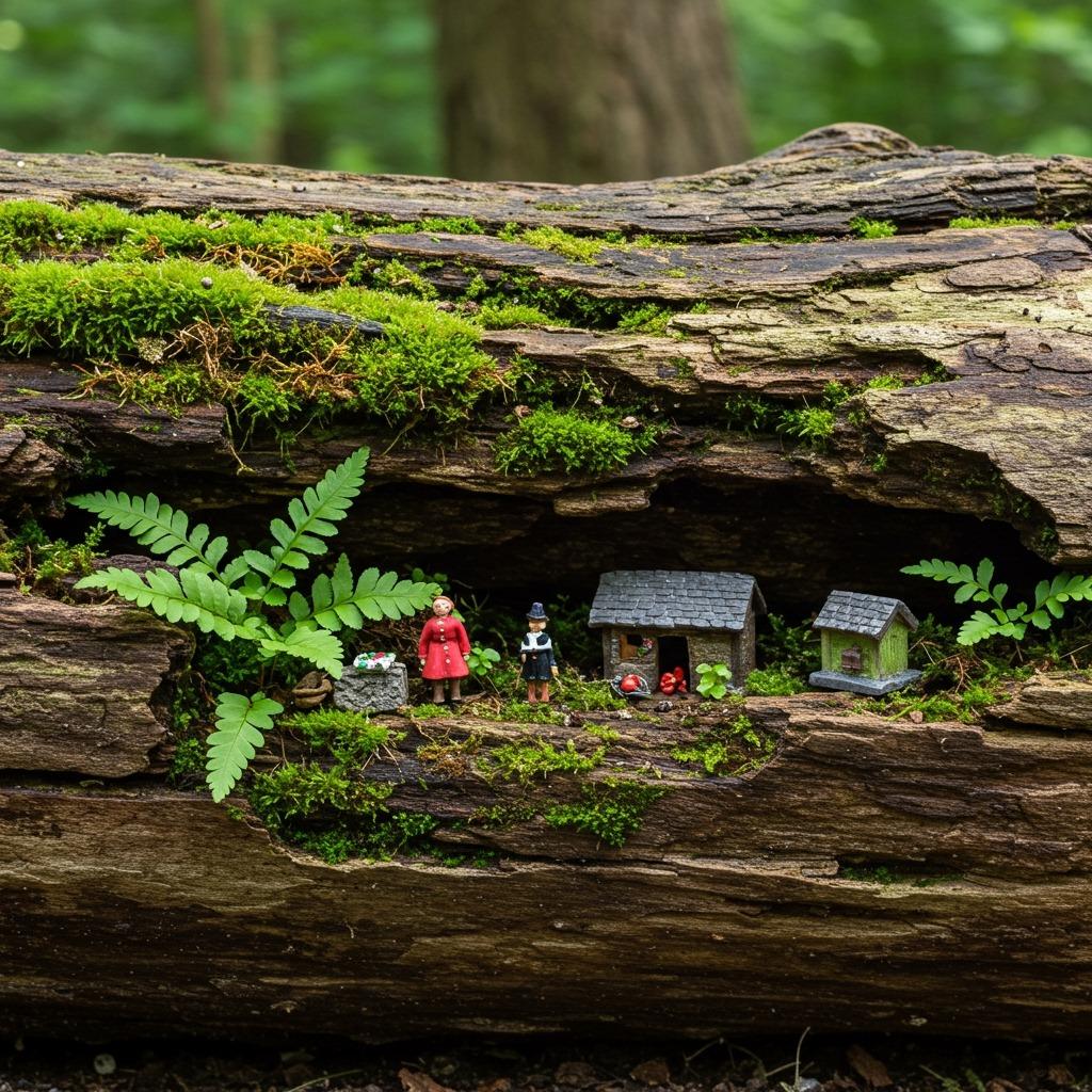 Hollow Log Garden