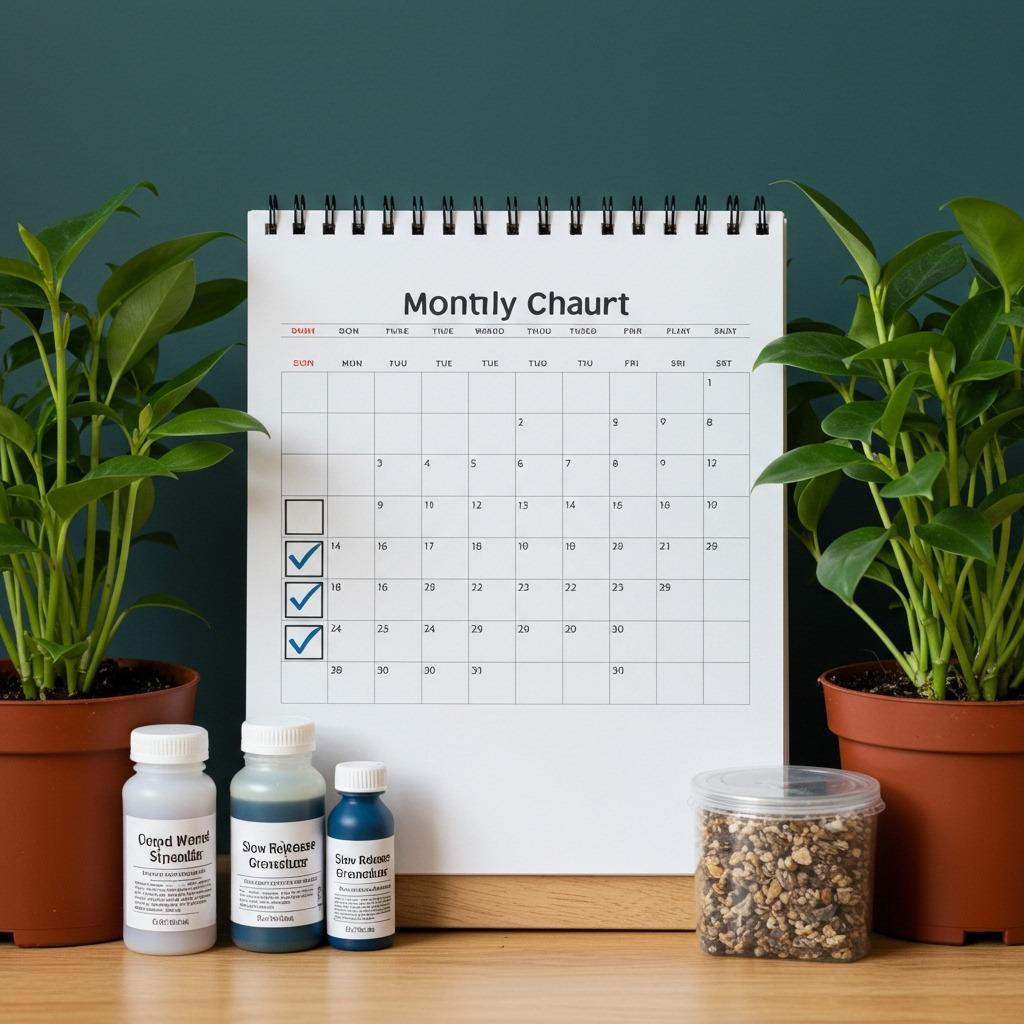 Implement a Simple Fertilizing Schedule