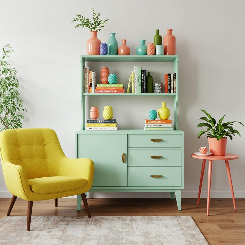 Incorporate Colorful Furniture Pieces