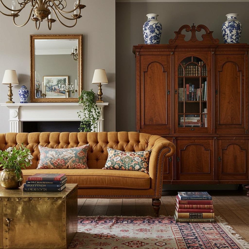 Incorporate Vintage and Antique Furniture