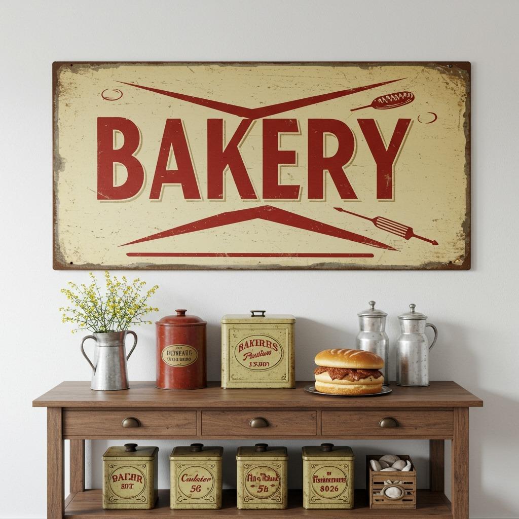 Incorporate Vintage Signage and Advertising