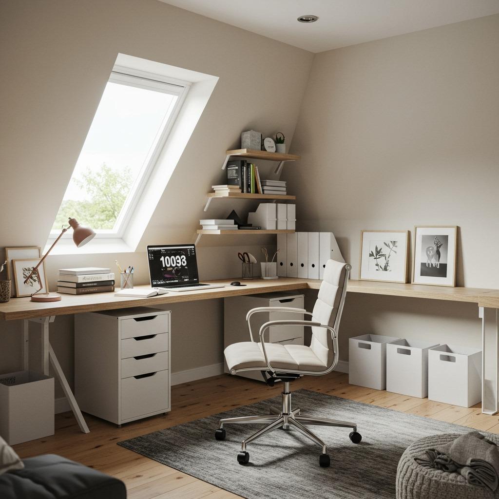 Inspiring Home Office Loft