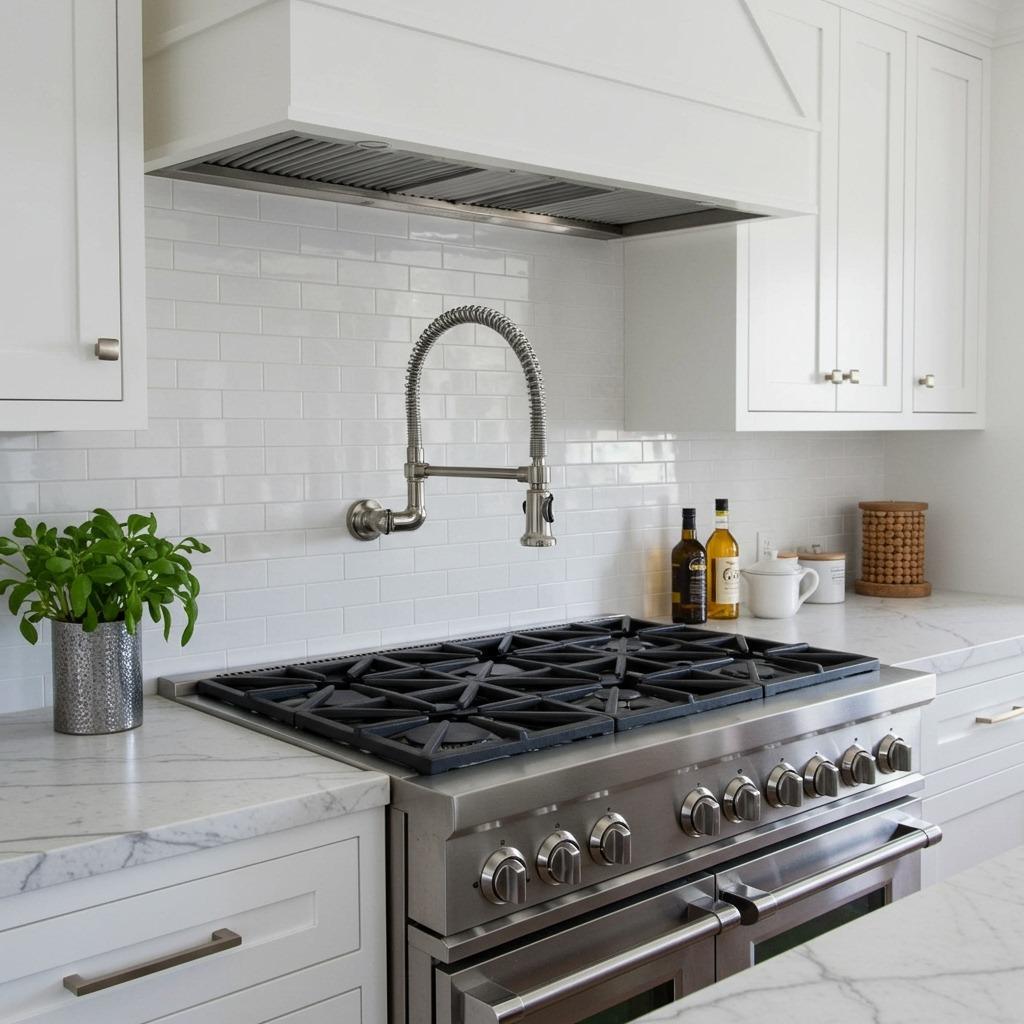 Install a Pot Filler for Cleaner Counters