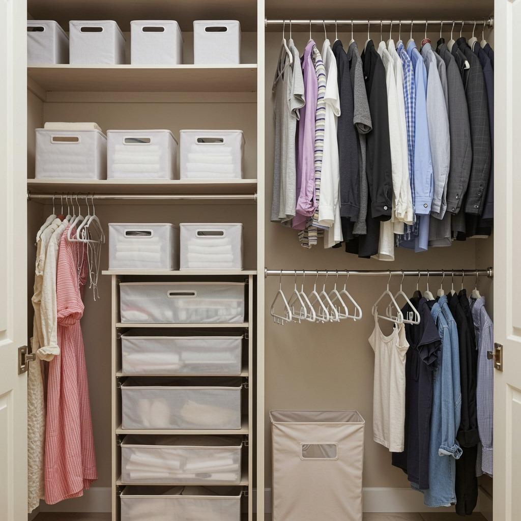 Install Closet Organization Systems to Maximize Storage