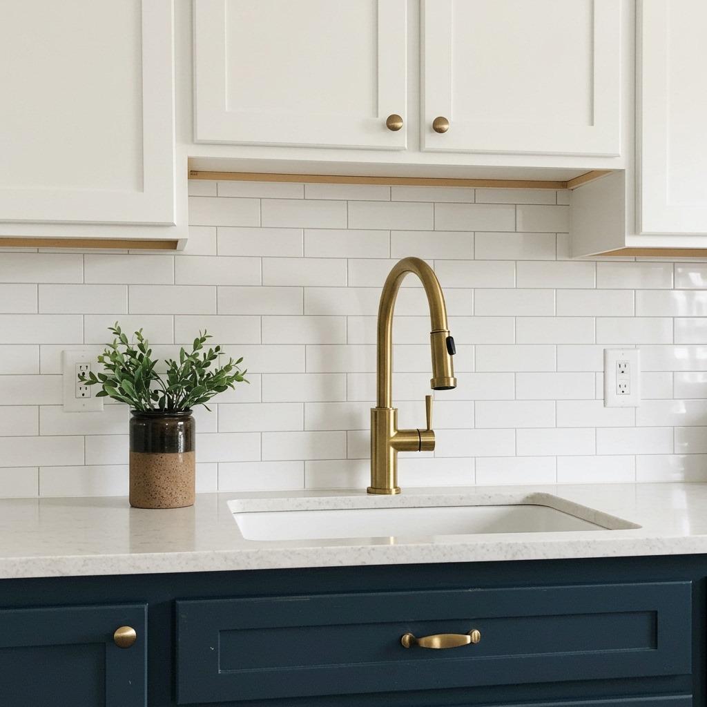 Install Peel-and-Stick Tile Backsplash