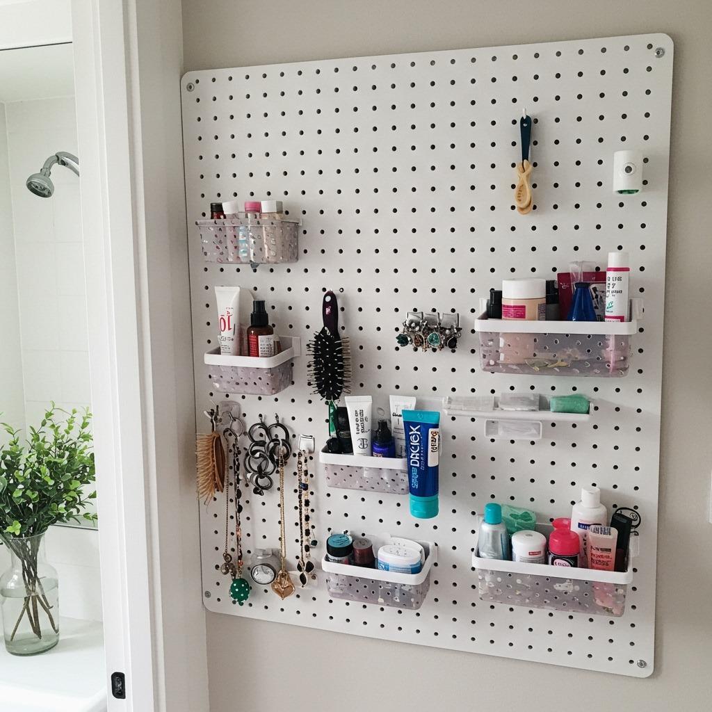 Install Pegboard Systems for Customizable Storage