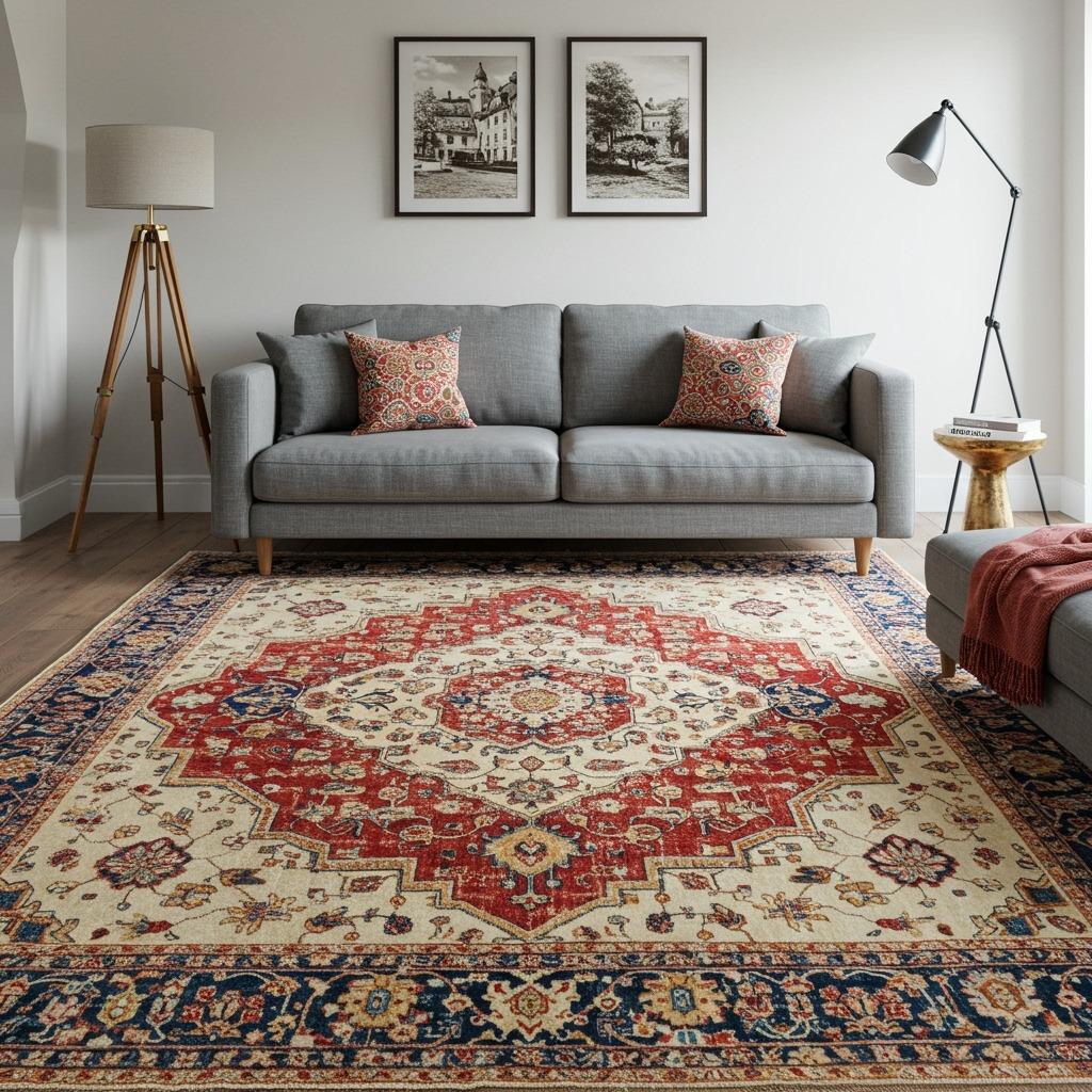 Invest in a Colorful Area Rug