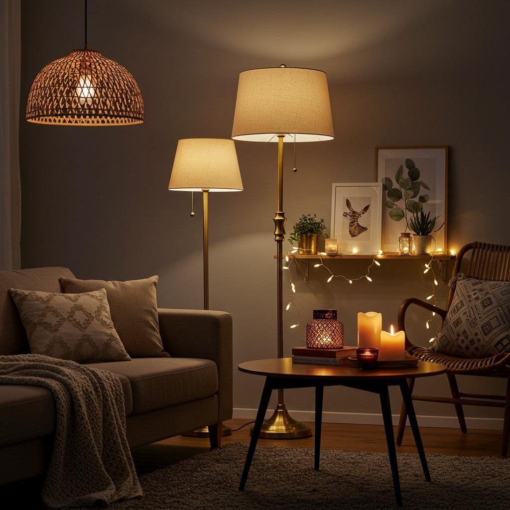 Keep Lighting Warm and Layered